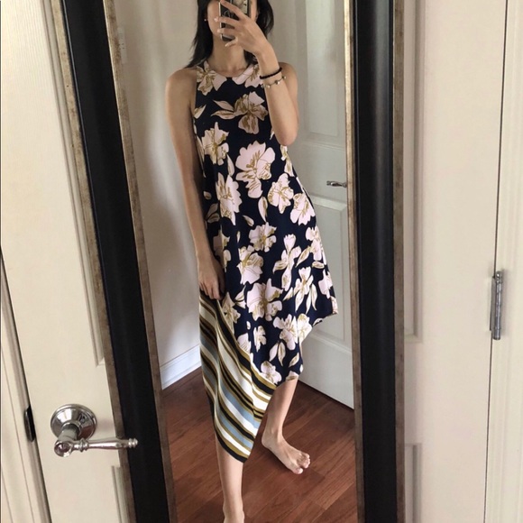 Vintage Floral Handkerchief Dress - Picture 3 of 3